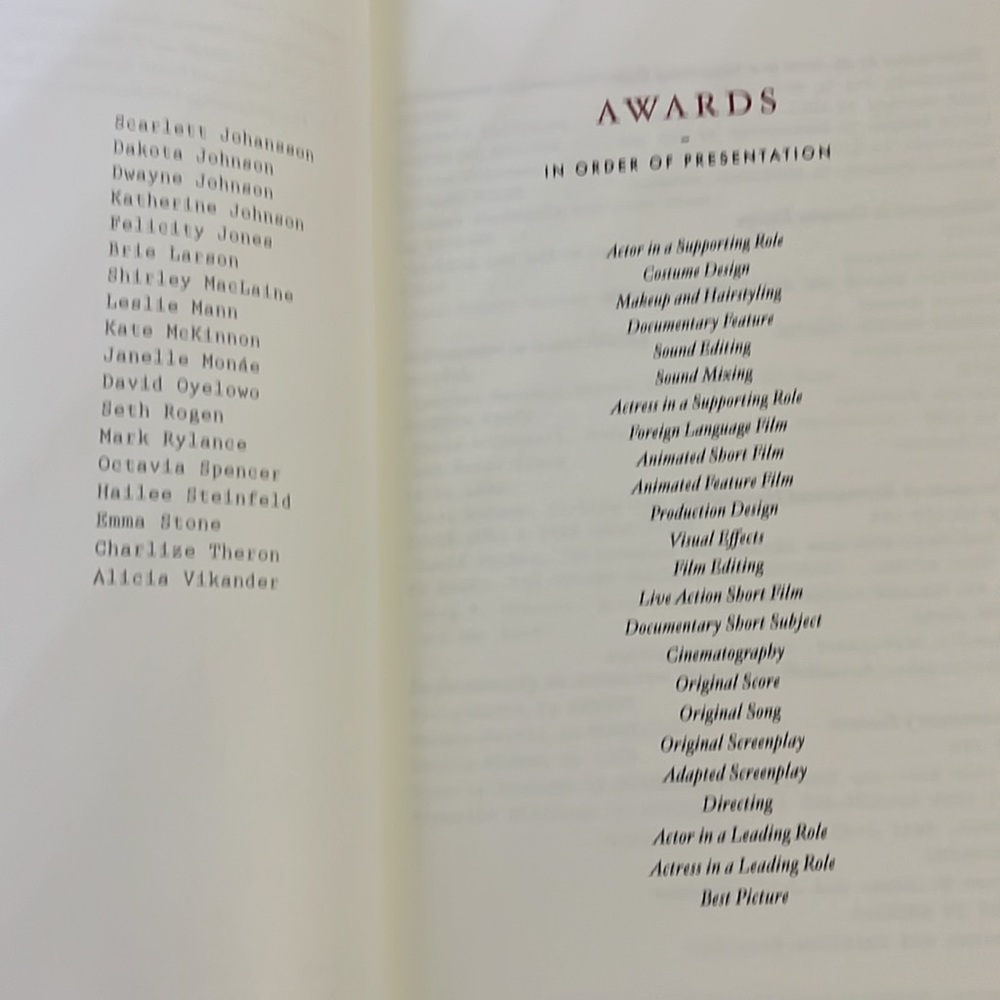 Oscars 89th Official Program Playbill - image 4